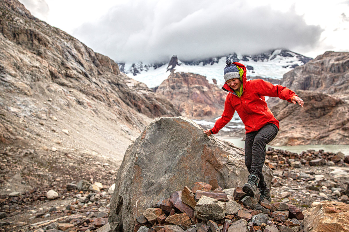 Arc'teryx Beta SV Jacket (boulder scrambling in Patagonia)