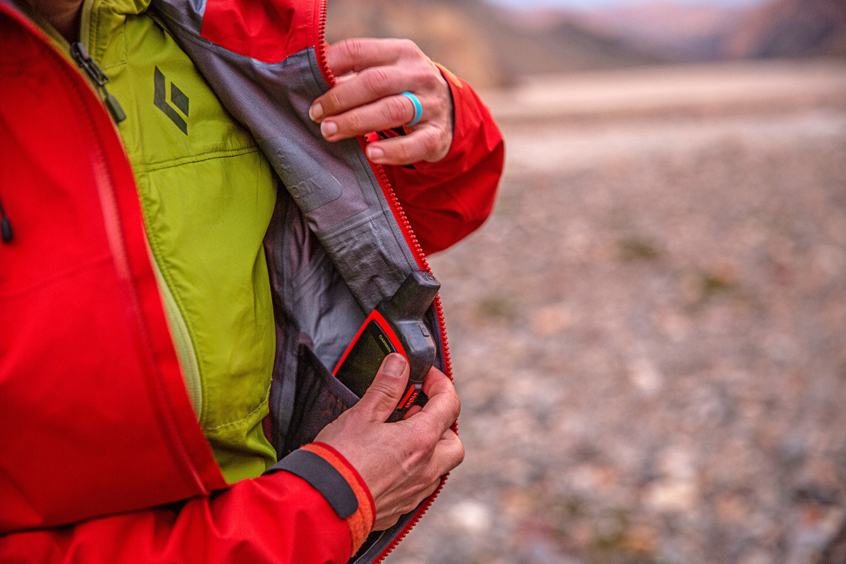 Arc'teryx Beta SV Jacket (inner stash pocket)