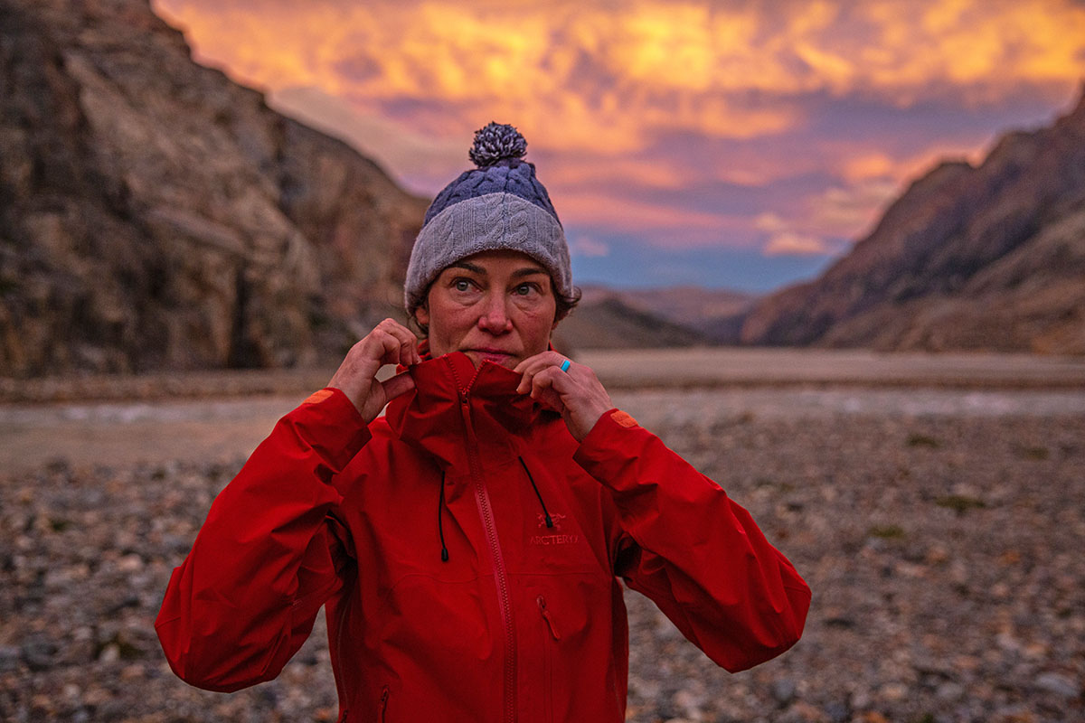 Arc'teryx Beta SV Jacket (sunset in Patagonia)