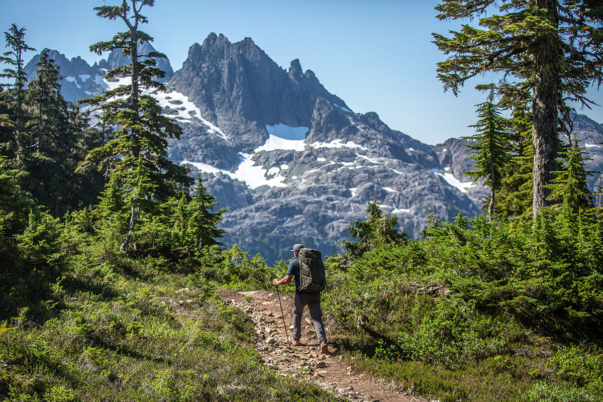 Arc'teryx Bora 75 backpacking backpack (hiking in mountains)