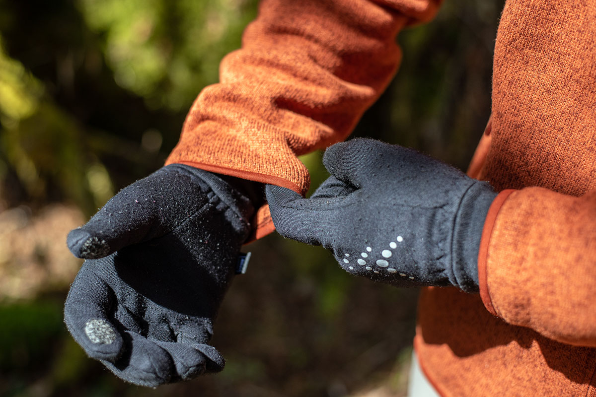 Arc'teryx Covert Cardigan (closeup of cuff)