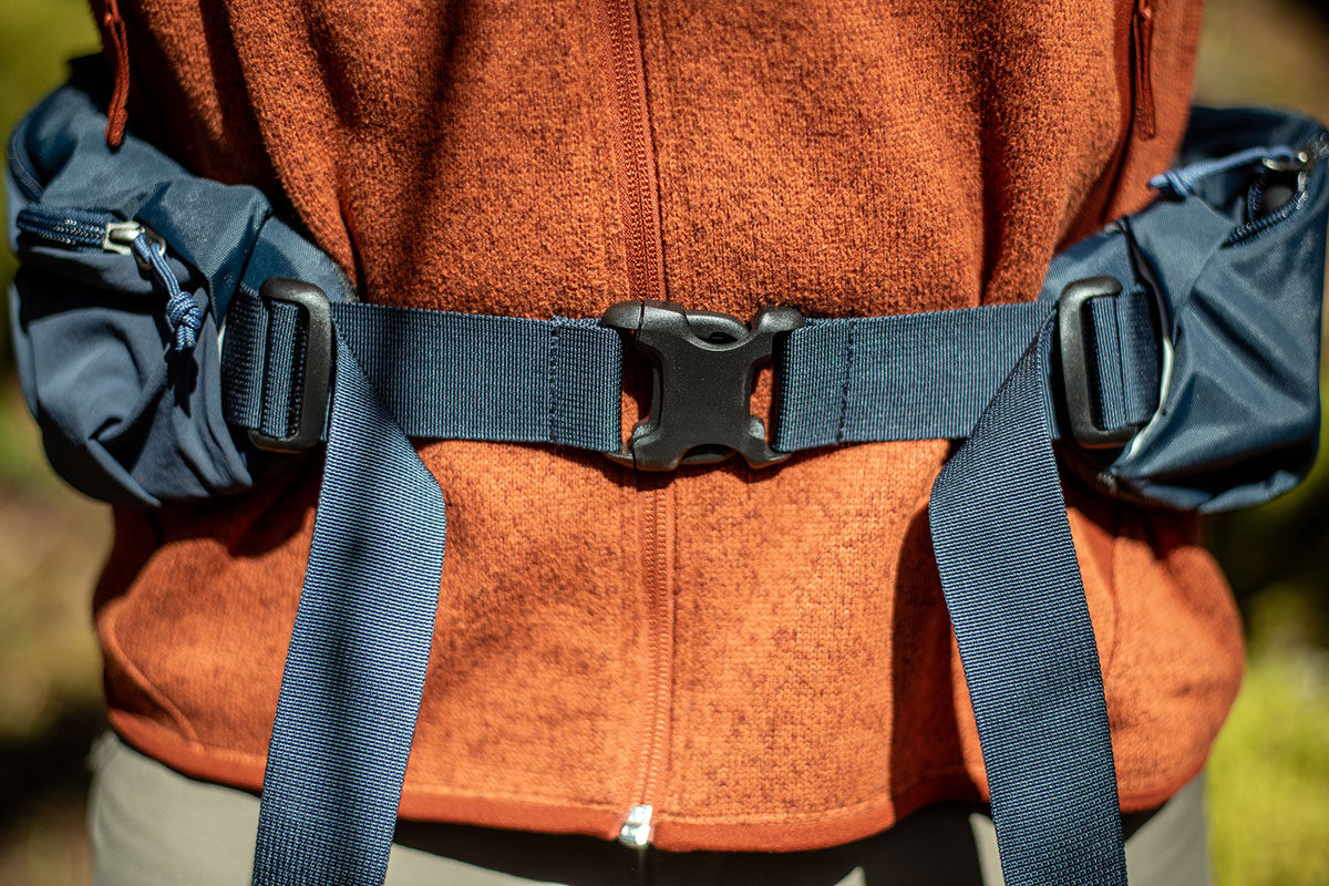 Arc'teryx Covert Cardigan (under pack hipbelt)