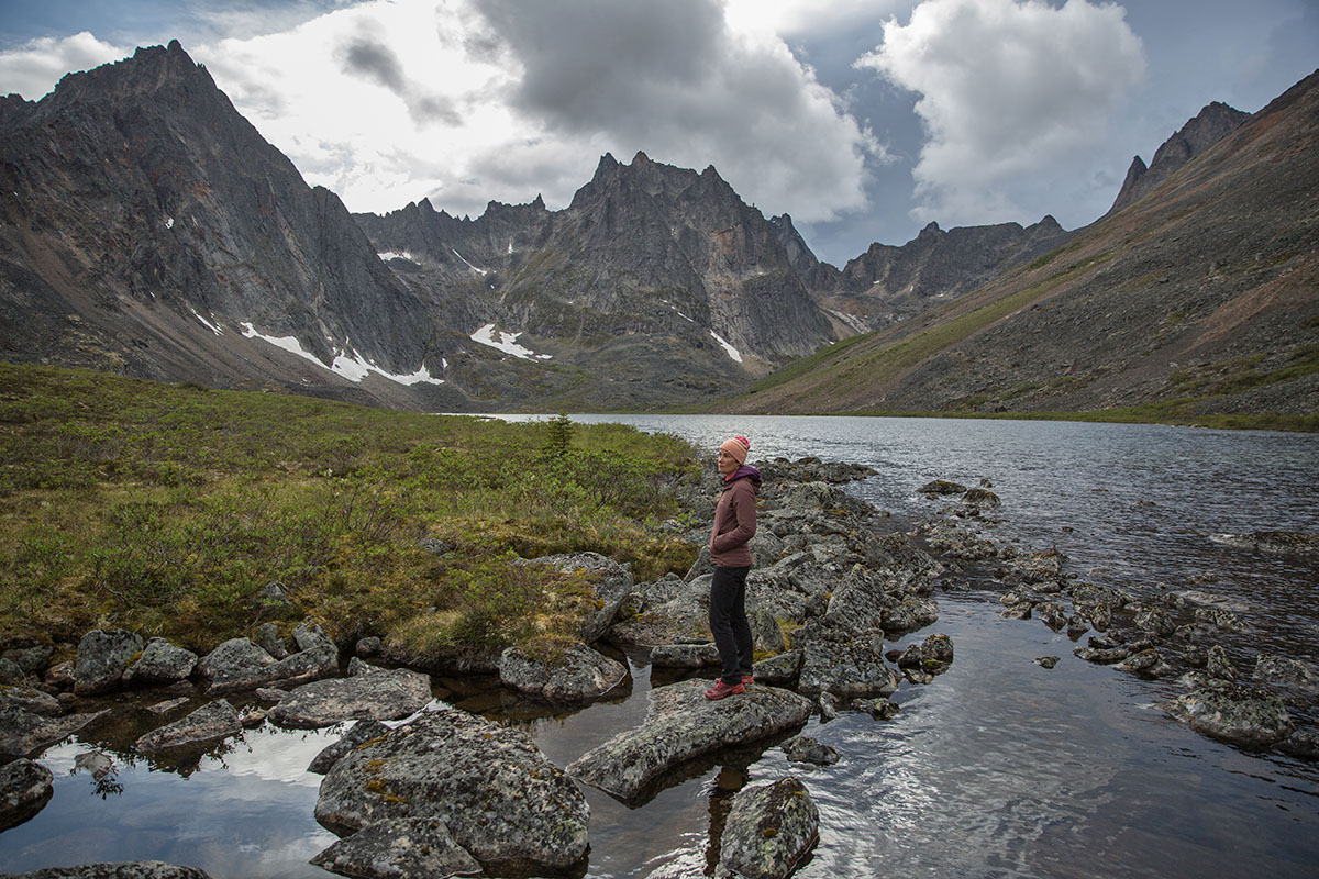 Arc'teryx Gamma SL Hoody (standing on shore)