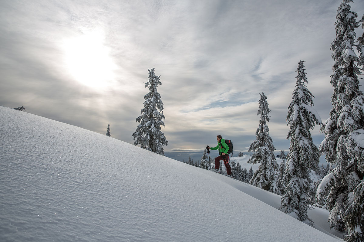 Arc'teryx Nuclei FL (skinning up)