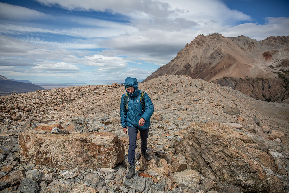 ​​Arc'teryx Nuclei SV Parka (hiking in Patagonia)