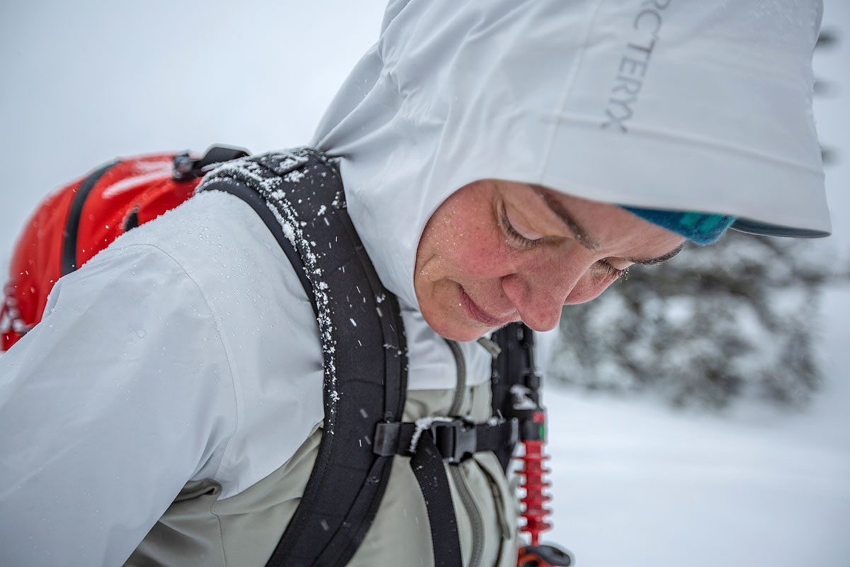 Arc'teryx Proton Hybrid Hoody (closeup)