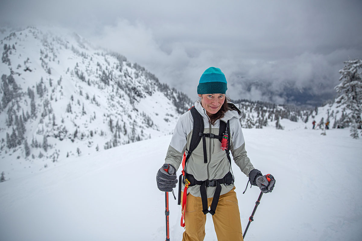 Arc'teryx Proton Hybrid Hoody (smiling in backcountry)