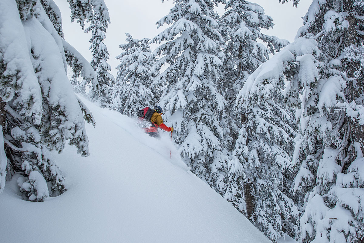 Arc'teryx Rush Jacket (skiing deep powder)