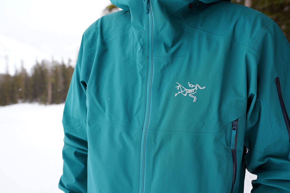 Arc'teryx Sabre AR ski jacket (logo)