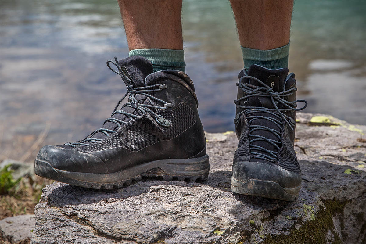Arc'teryx Acrux TR hiking boot (close-up)
