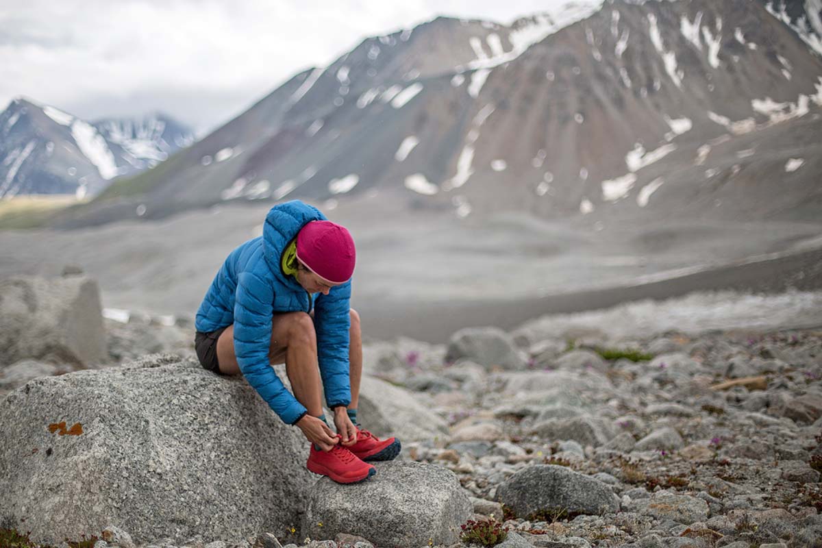 Arc'teryx Norvan LD trail running shoe (lacing 4)