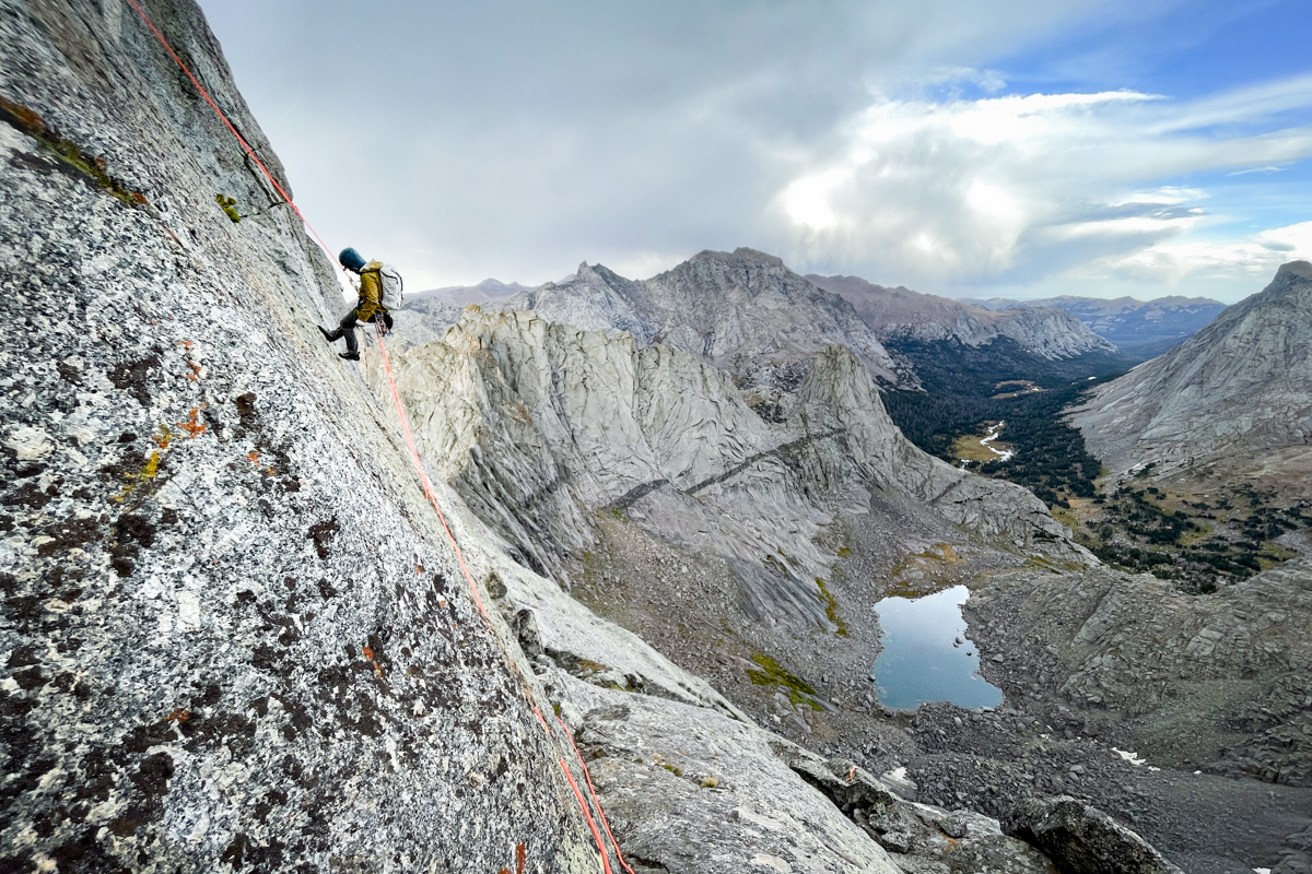 Black Diamond Alpine Light Pants Review (climbing the Cirque Traverse in the Winds)