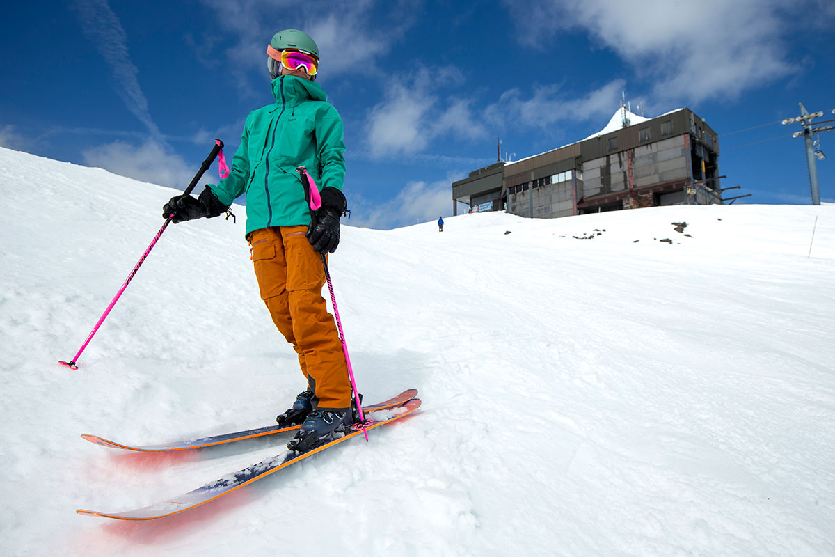 ​​Black Diamond Guide Gloves (standing at top of run)