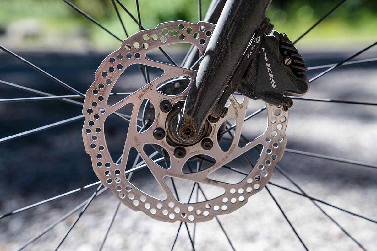 Cannondale Topstone 105 (detail brake)