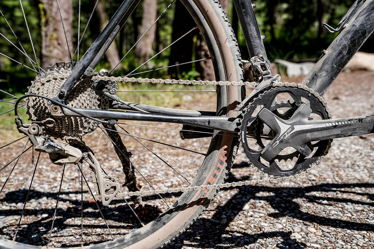 Cannondale Topstone 105 (detail drivetrain)