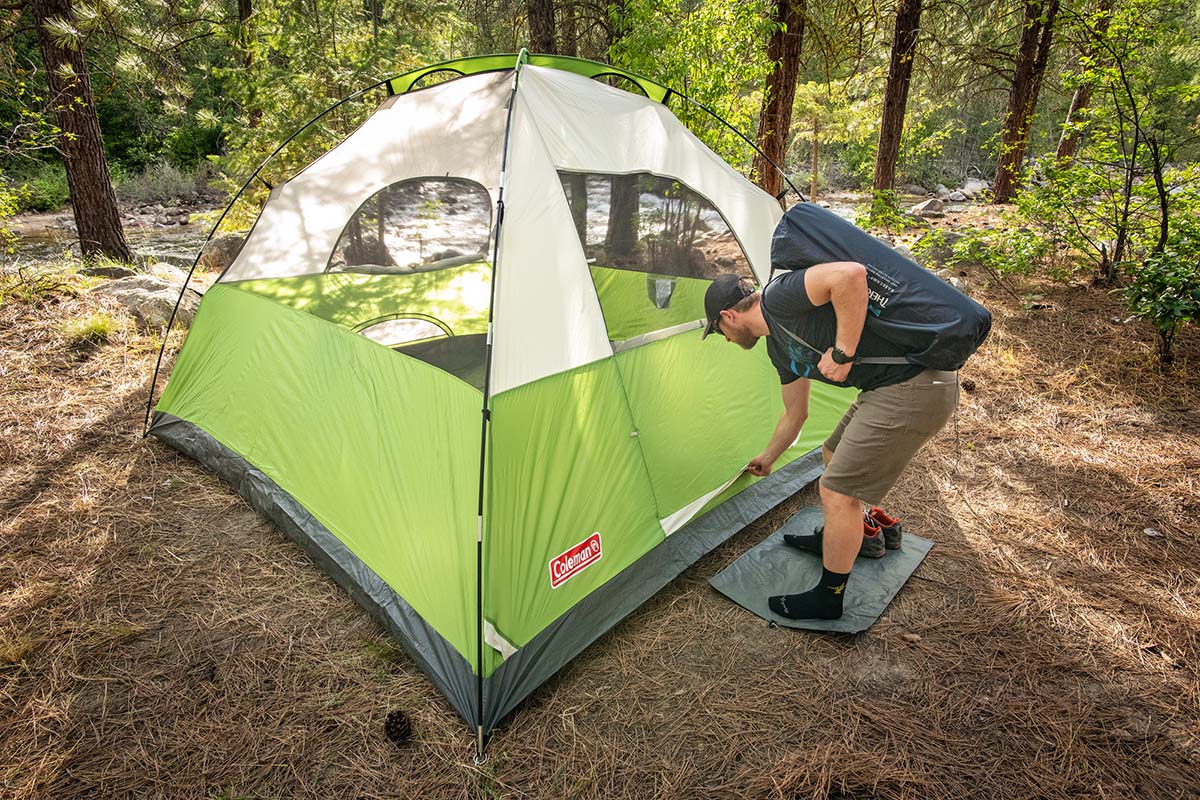 Coleman Sundome 6 Tent (door 2)