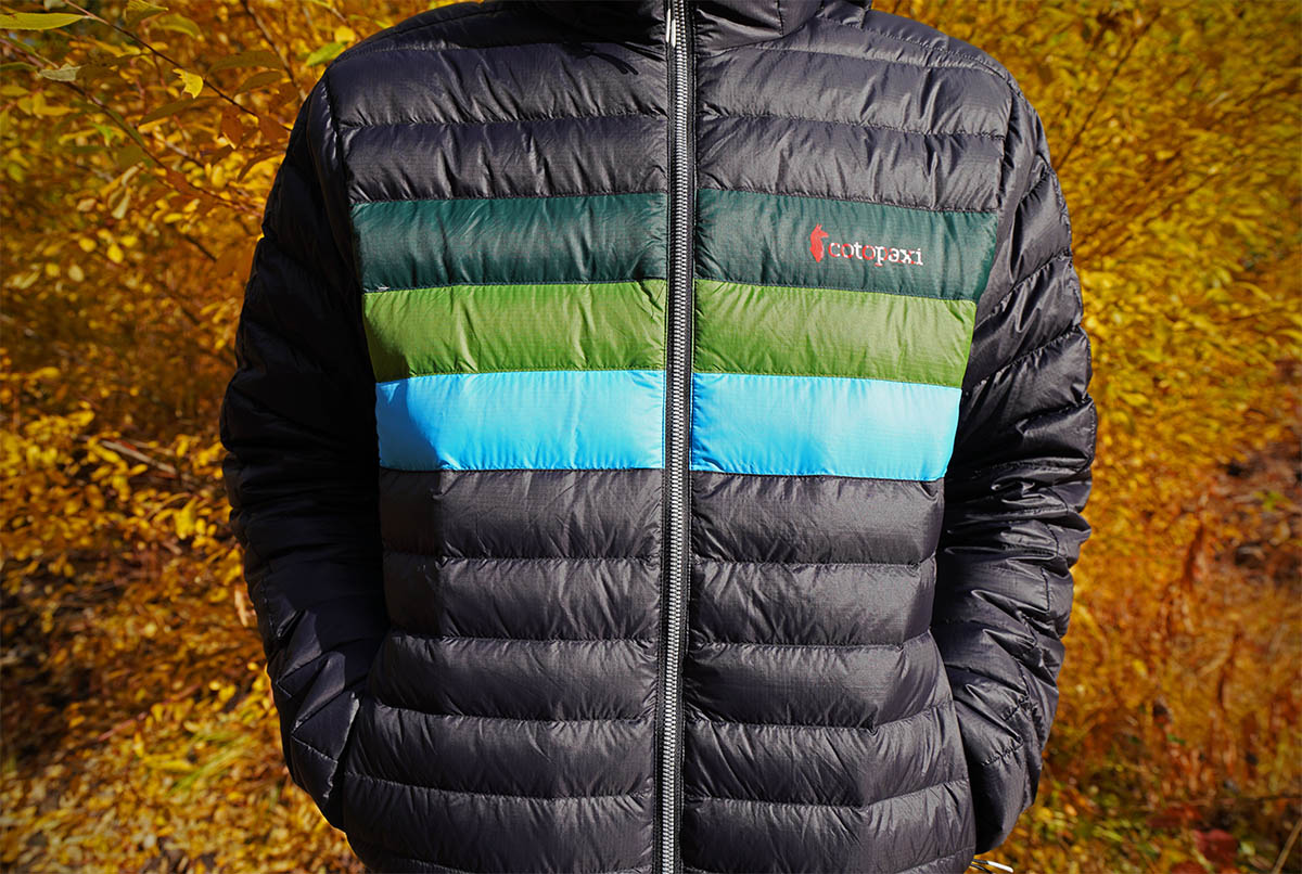 Cotopaxi Fuego Down Jacket (hands in pockets)