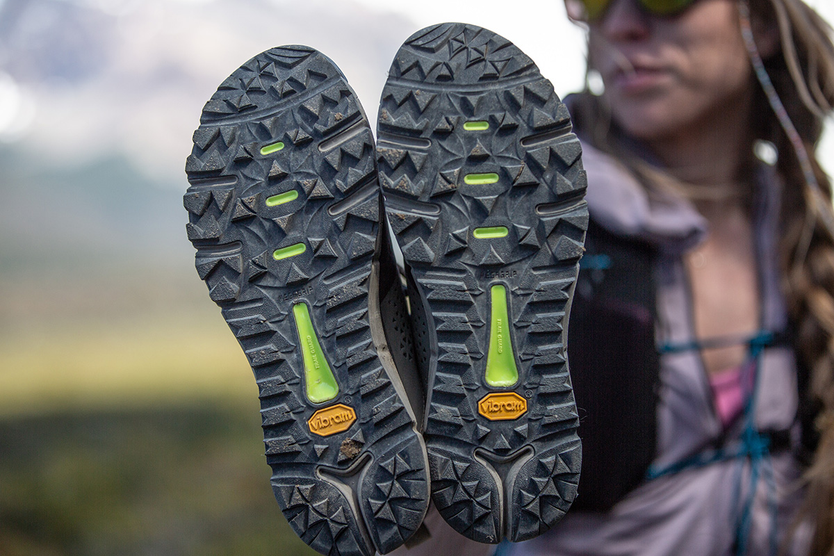 Danner Trail 2650 Campo GTX (close up of Vibram sole and lugs)