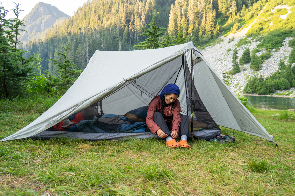 Durston X-Mid 2 (sitting in front of tent)