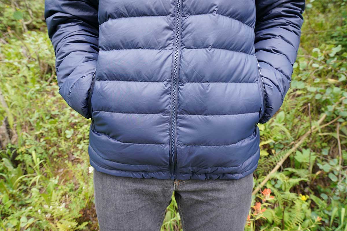 Fjallraven Expedition Pack Down Hoodie (hand pockets)