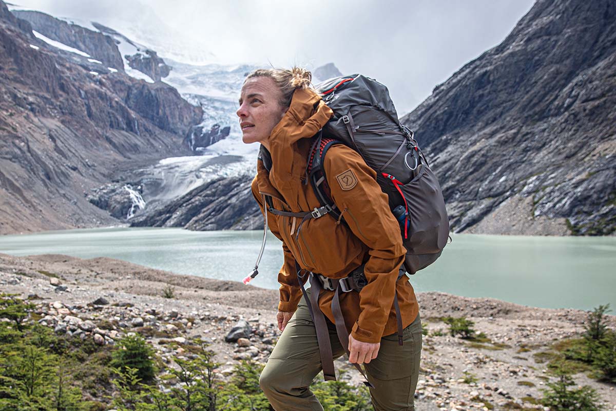 Fjallraven Keb Eco-Shell Jacket (backpacking in Patagonia)