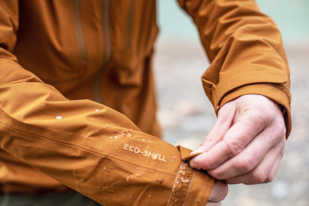 Spodnie Fjallraven Keb EcoShell Trousers  deep forest