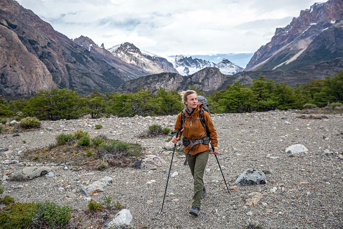 Gregory Facet 55 backpacking pack (hiking in Patagonia)