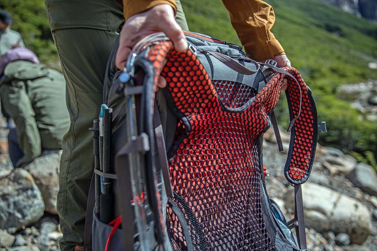 Gregory Facet 55 backpacking pack (suspended mesh backpanel)