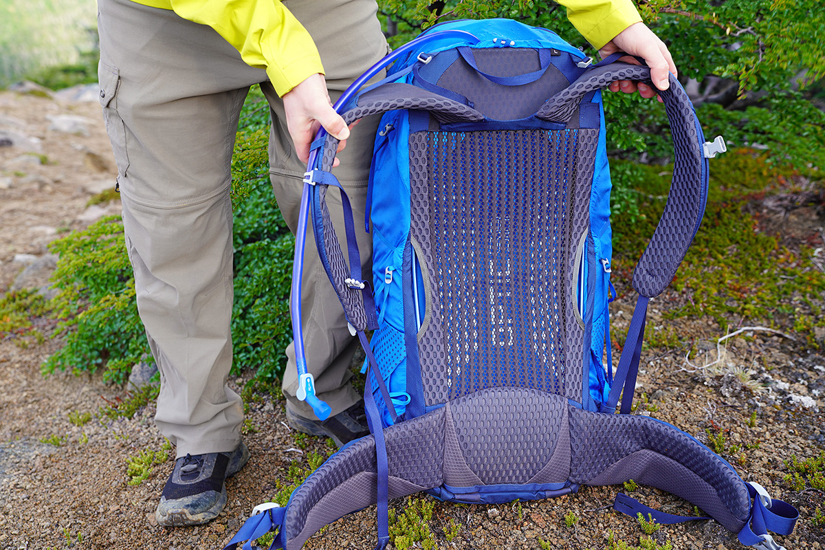 Gregory Optic 58 backpacking pack (mesh backpanel)