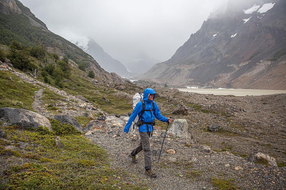 Helly Hansen Blaze 3 Layer Shell Jacket (rainy mountains in Patagonia)