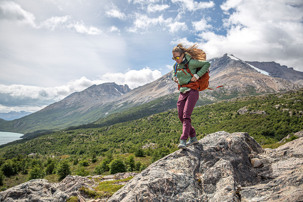 Helly Hansen Verglas Hooded Down Insulator Jacket (hiking in Patagonia)