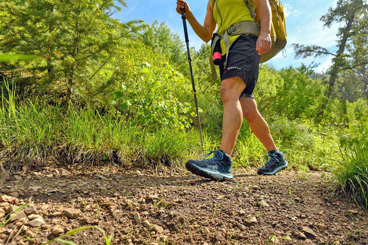 Hoka One One Sky Toa (up close hiking)