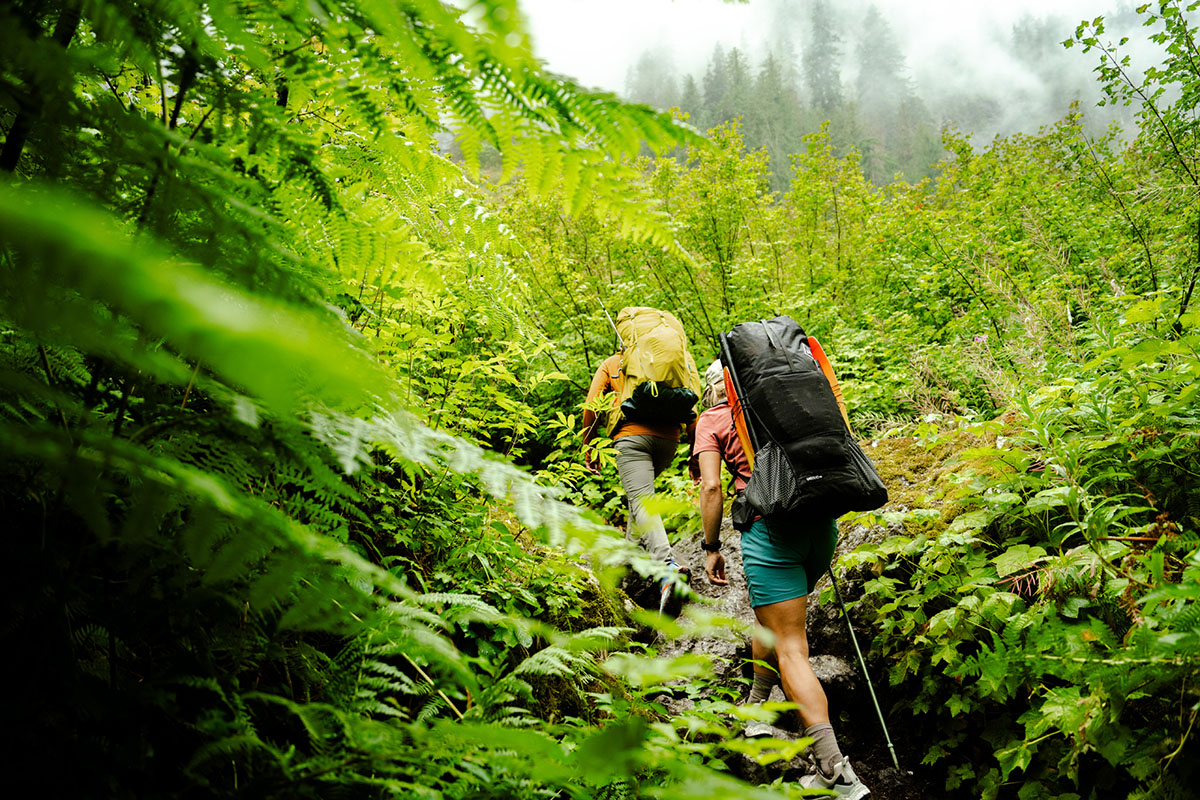 Hyperlite Unbound 55 backpack (in lush forest)