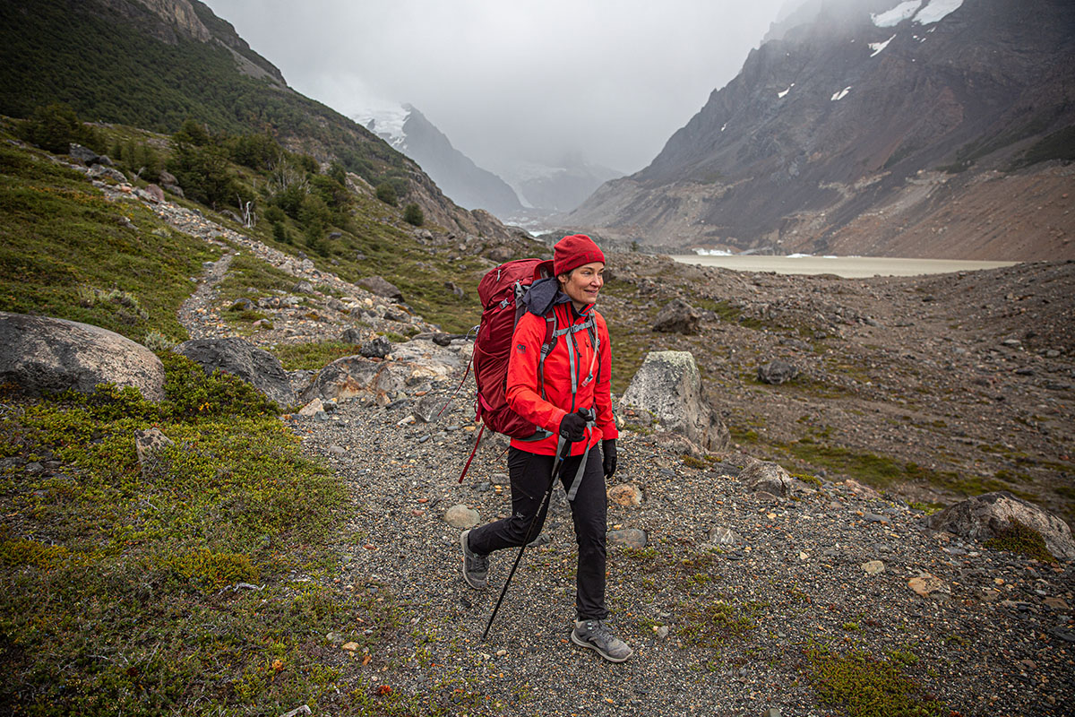 KEEN Terradora Flex hiking boot (backpacking in rain)