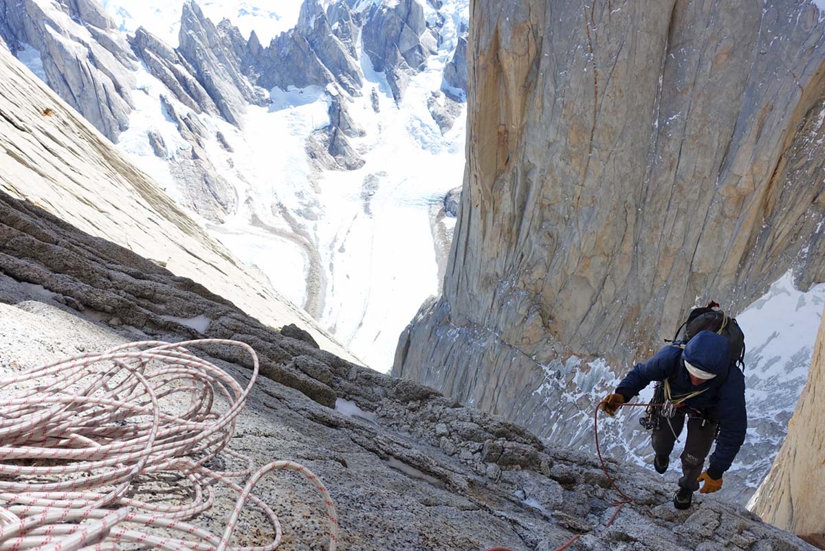 Climbing Aguja Poincenot