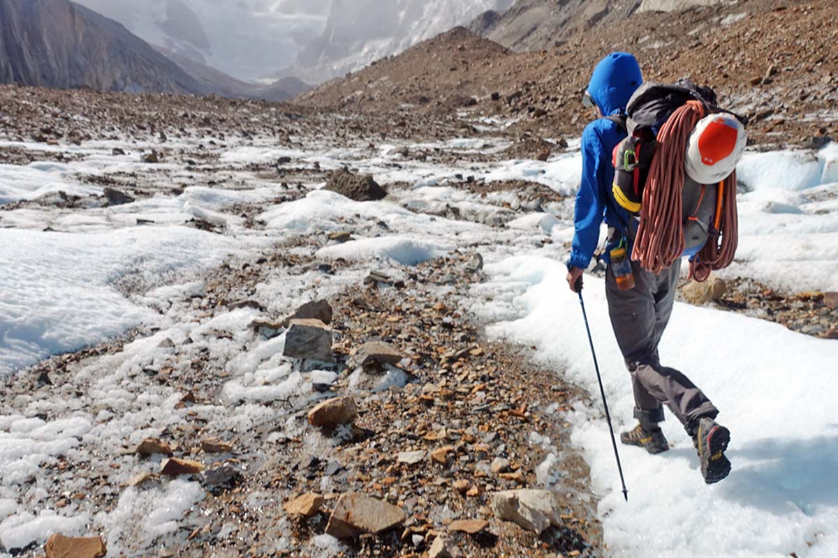 La Sportiva Aequilibrium Top GTX mountaineering boot (approaching Torre Valley)