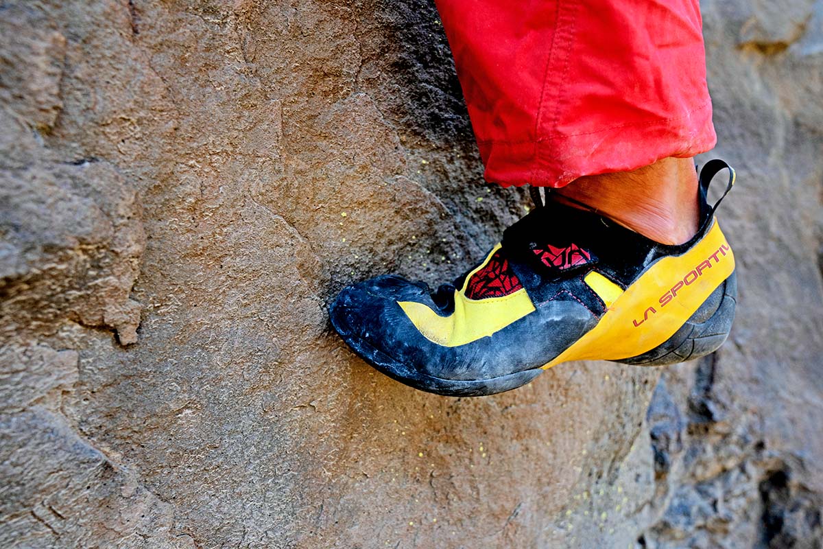 La Sportiva Skwama (edging)