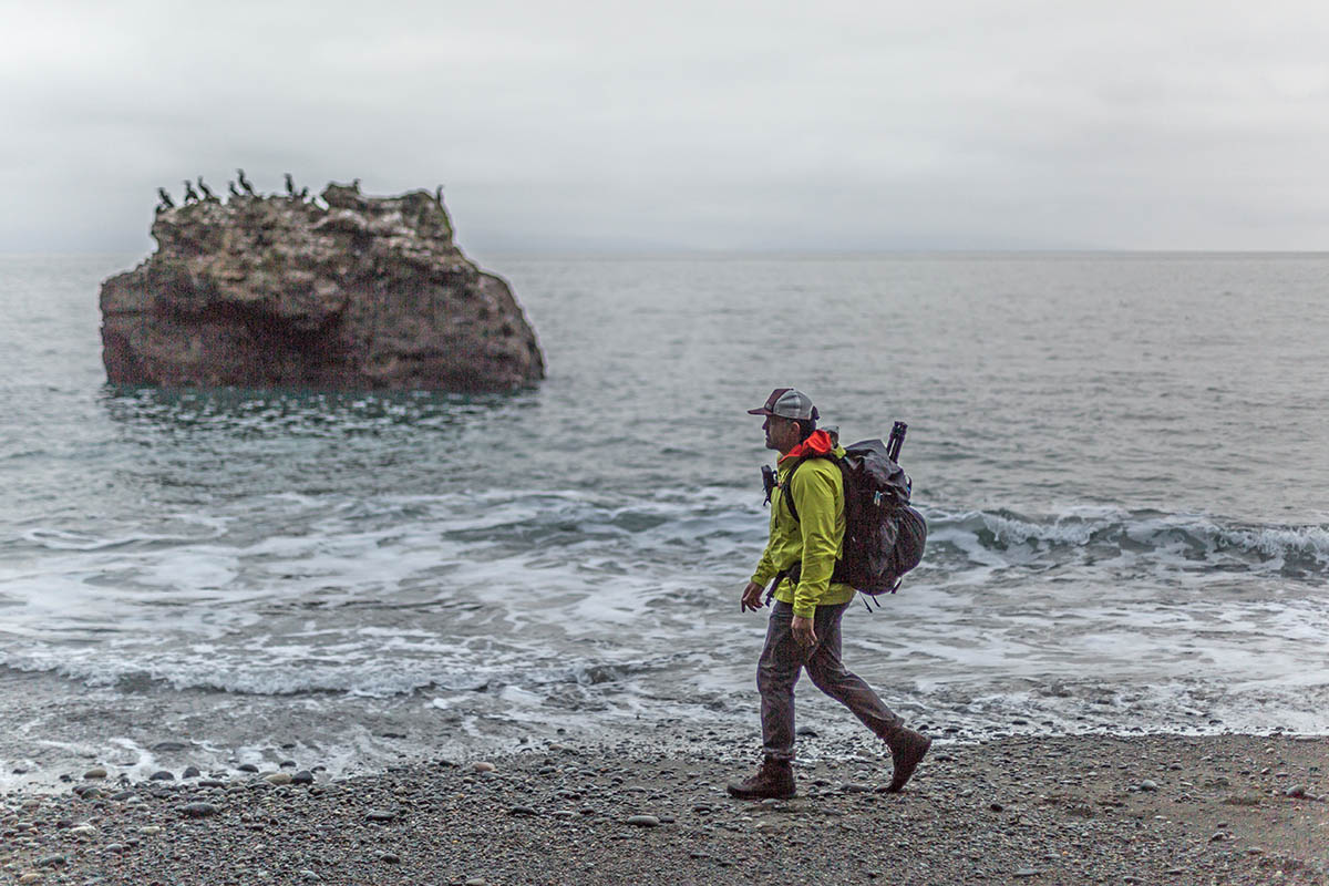 La Sportiva TXS GTX hiking boot (walking along beach)