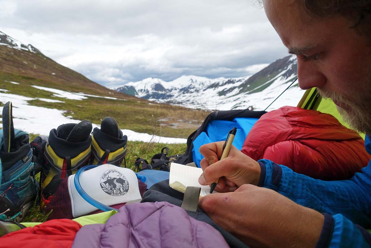 La Sportiva Trango Tech GTX (view from tent)