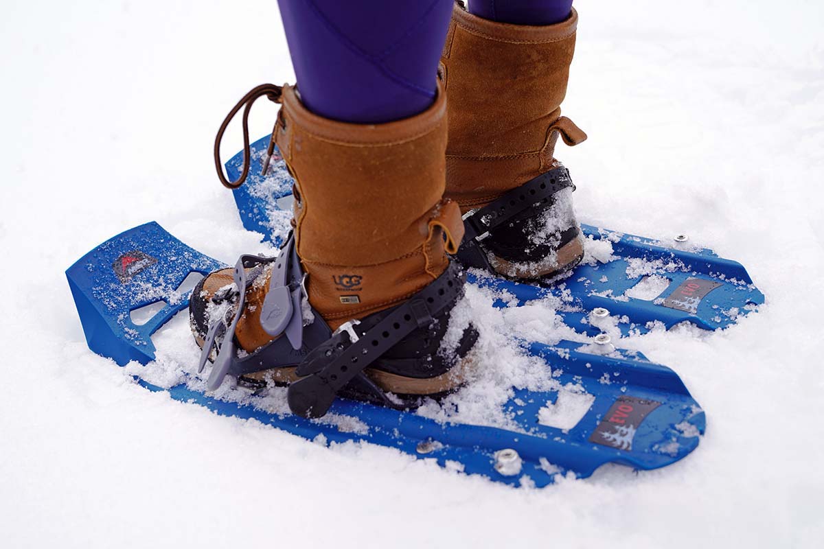 MSR Evo Trail snowshoes (plastic decking)