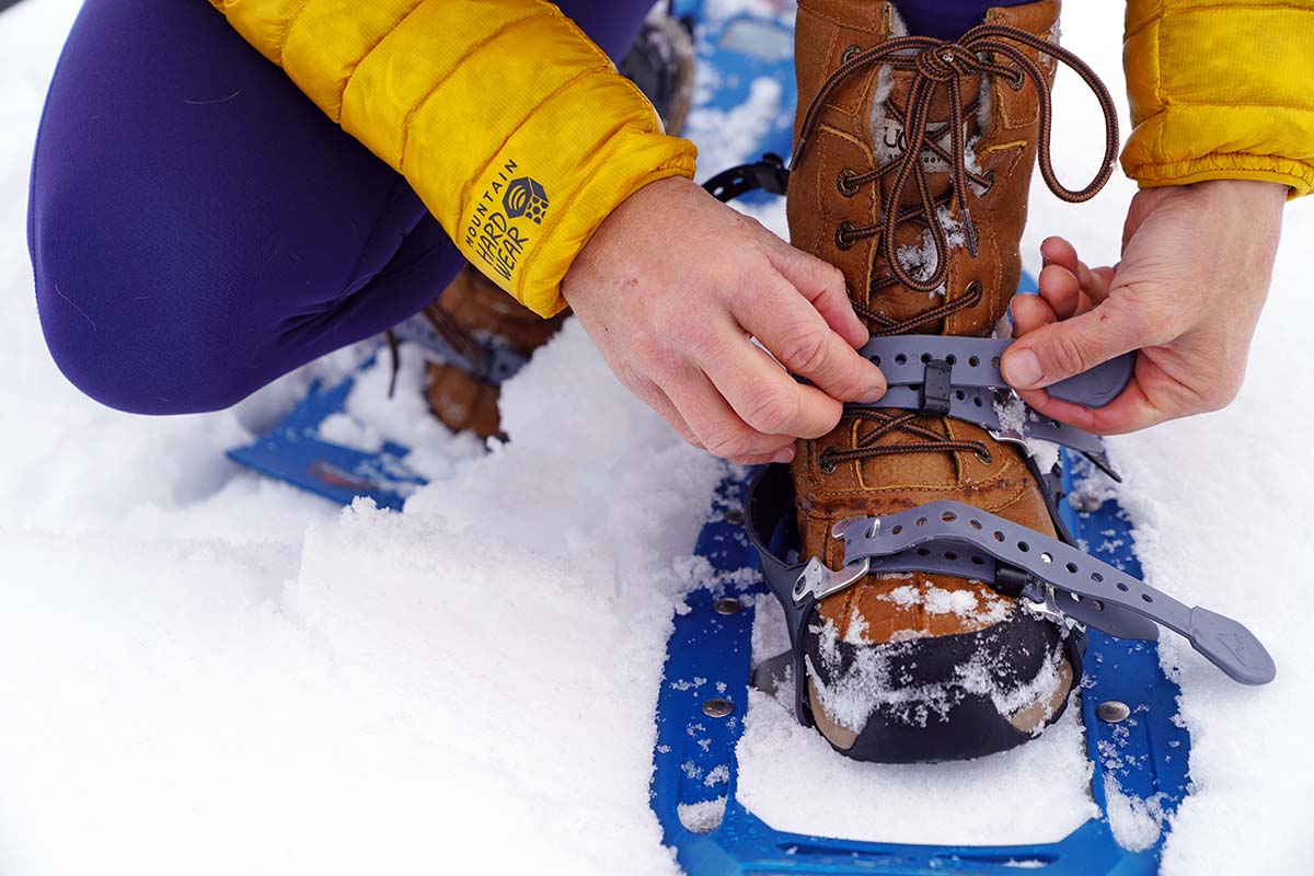 MSR Evo Trail snowshoes (top strap)
