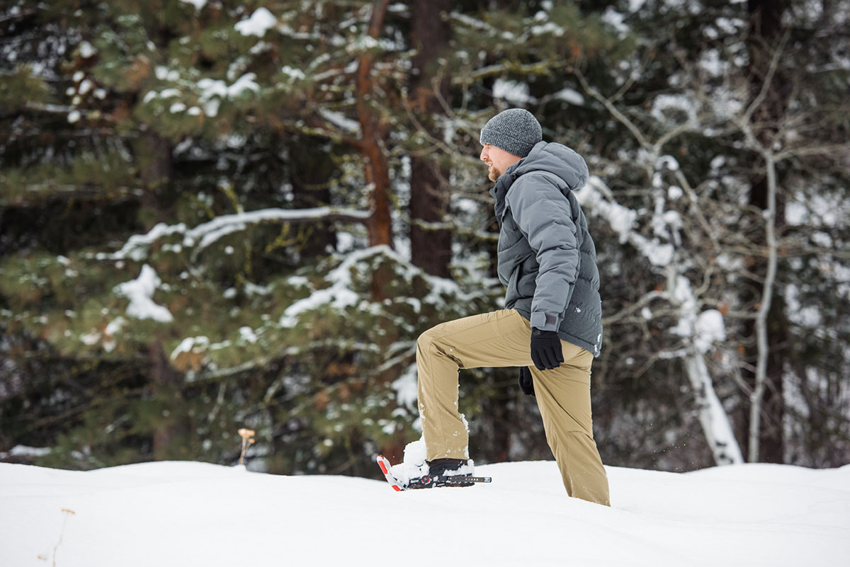 Marmot Fordham down jacket (snowshoeing)