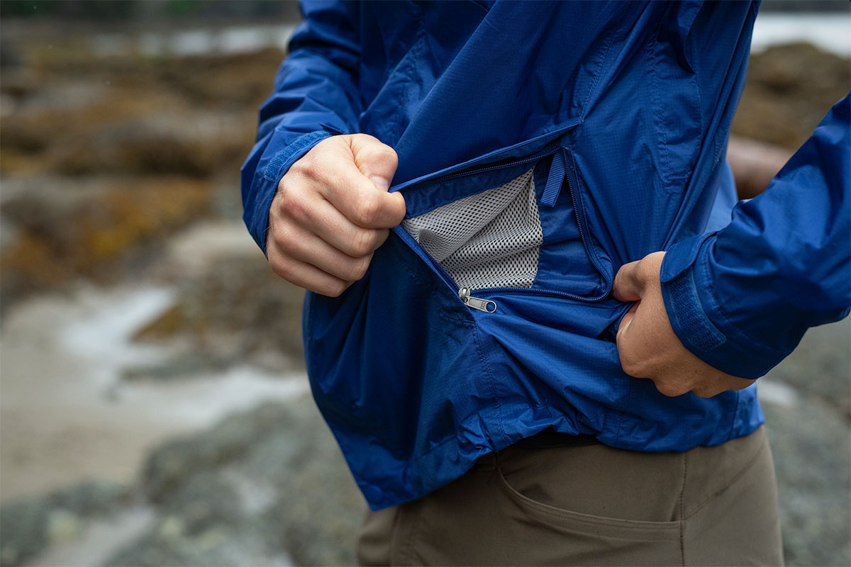 2019 version XL Breathable Raincoat Marmot Mens PreCip Eco Jacket Waterproof Windproof Hardshell Rain Jacket Black 