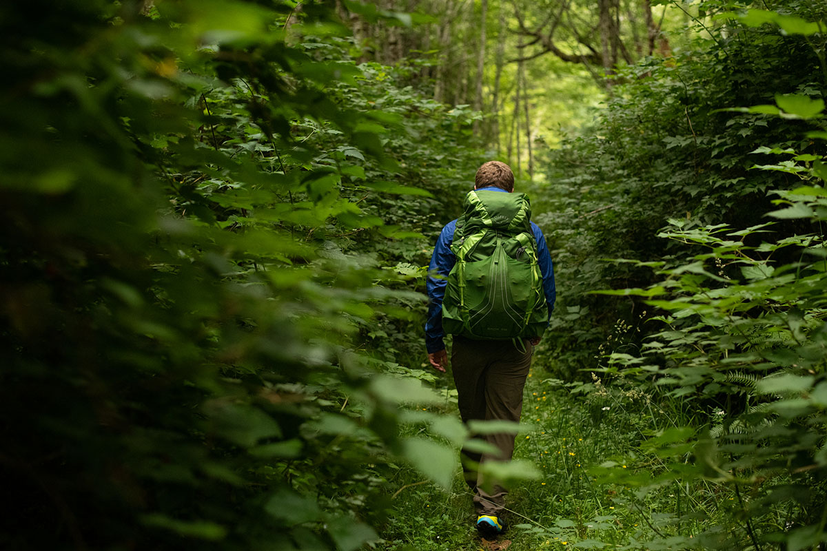 Marmot PreCip Eco (hiking back)