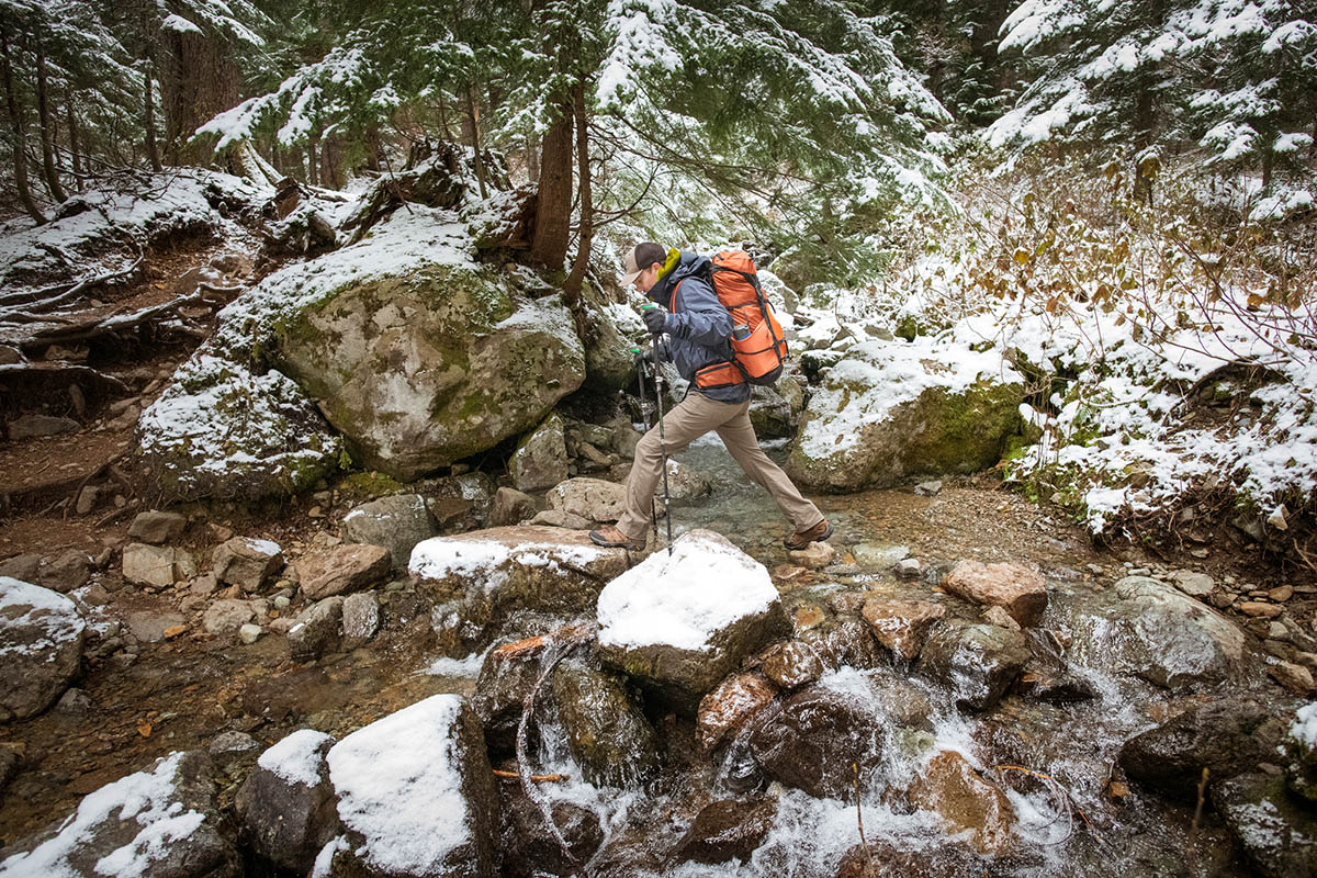 Merrell Moab 2 Mid hiking boot (crossing creek)