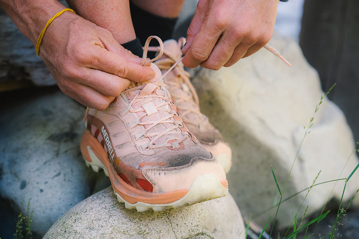 Merrell Moab Speed 2 GTX hiking shoe (tying laces)