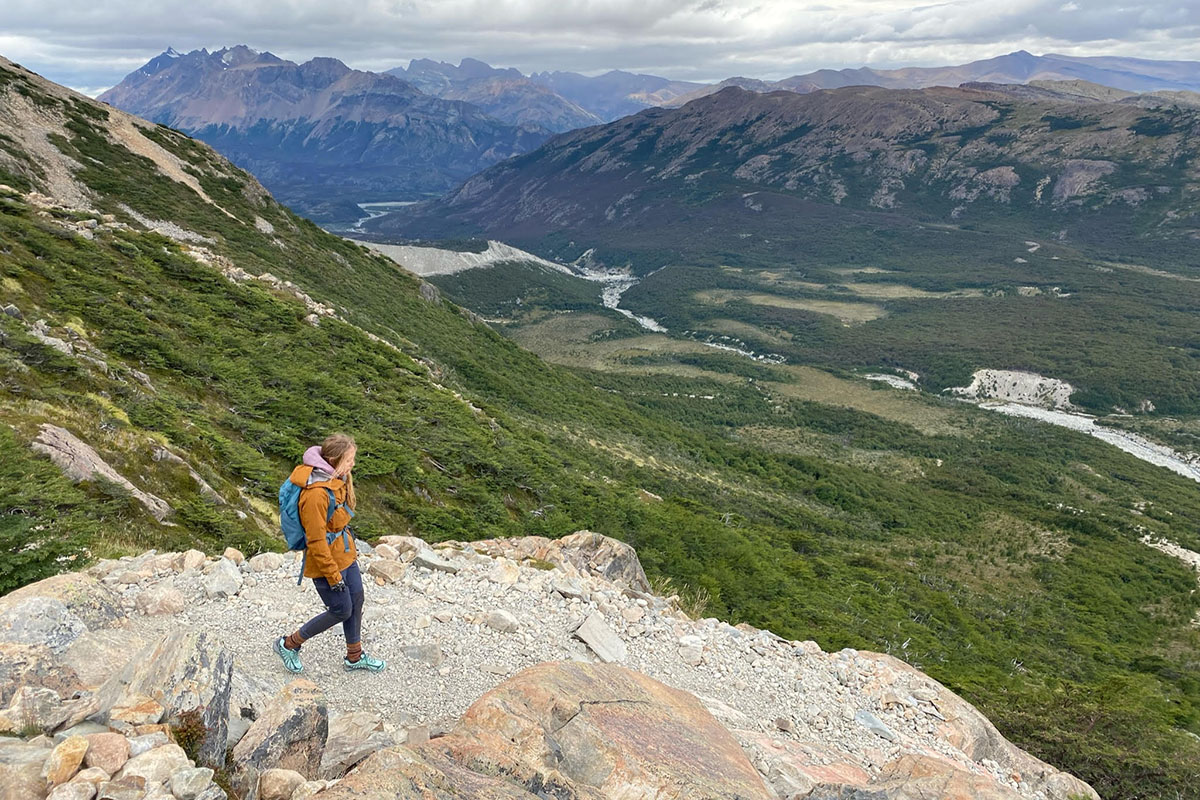 Merrell Siren Edge 3 hiking shoe (valley views in Patagonia)