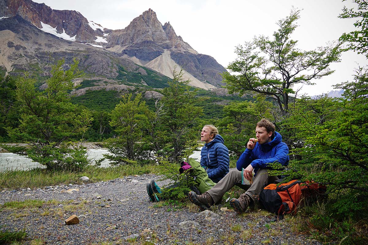 Mountain Hardwear StretchDown jacket (break)