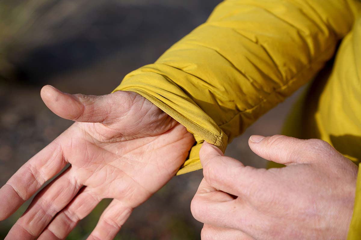 Mountain Hardwear SuperDS Stretchdown Hooded jacket (wrist closure)