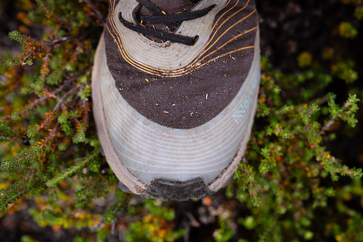 NNormal Tomir Waterproof hiking boot (slight delamination at front)